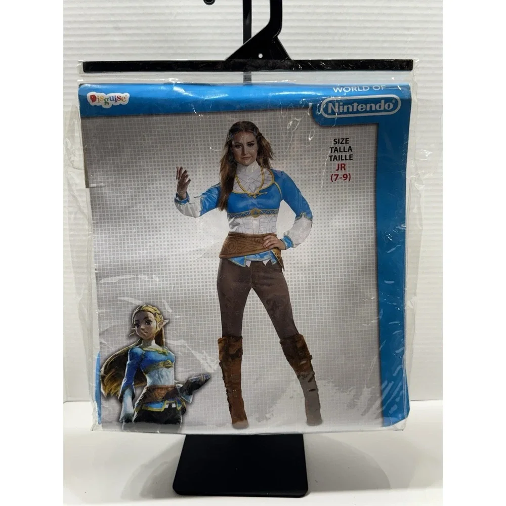 Brand New Wild Princess Zelda Breath Of The Teen 7-9/Adult Small Costume 3 Piece